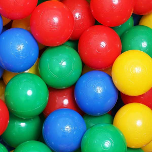 Шарики для сухого бассейна, разноцветные, 100 шт. Шарики для сухого бассейна, разноцветные, 100 шт.